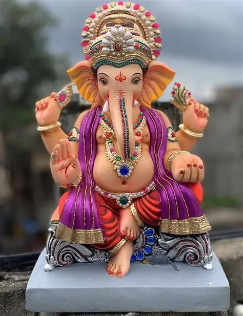Clay Ganesh Idol