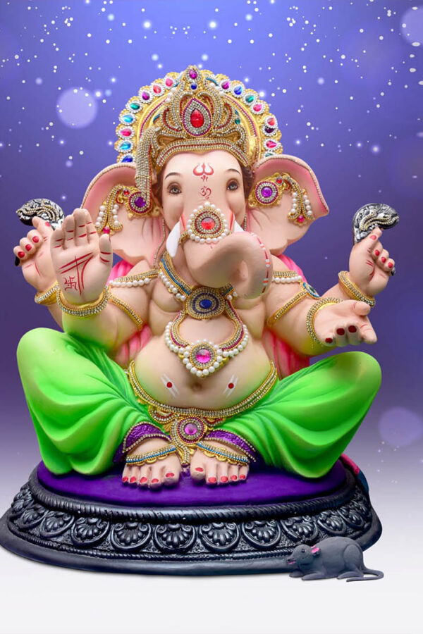 Clay Ganesh Idol