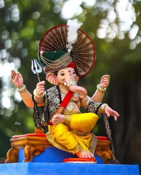 Clay Ganesh Idol