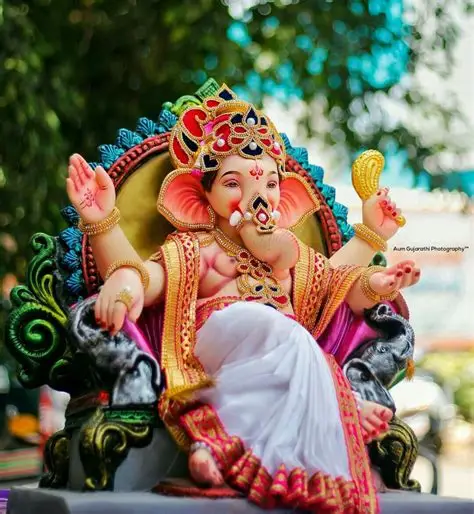 Clay Ganesh Idol