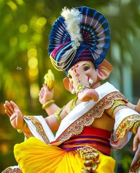Clay Ganesh Idol