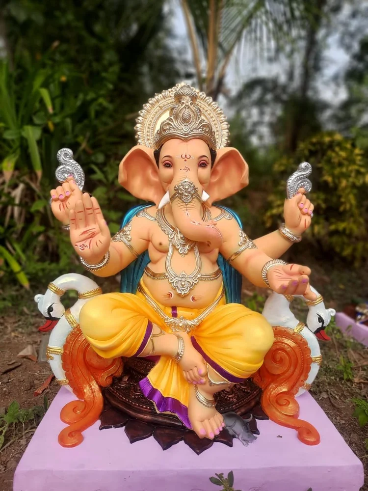 Colorful Ganesh Idol