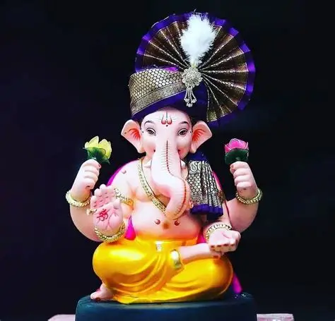 Clay Ganesh Idol