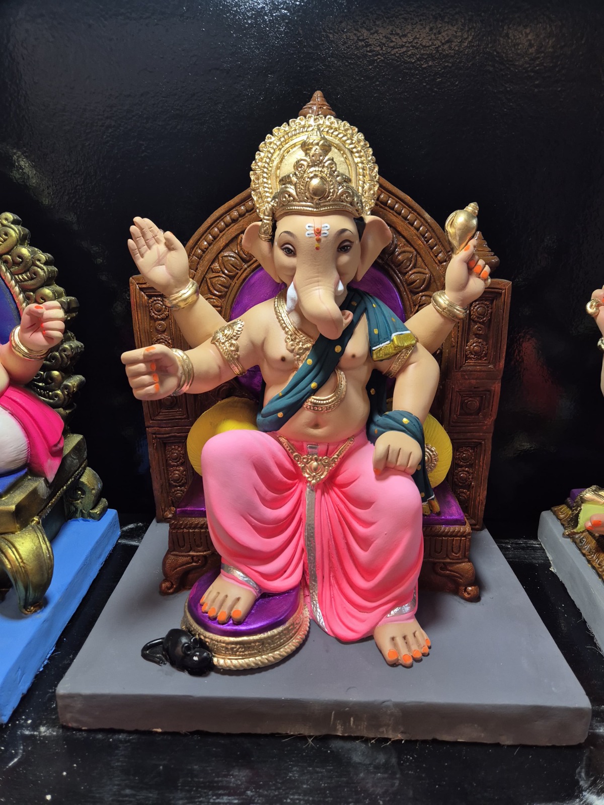 Clay Ganesh Idol