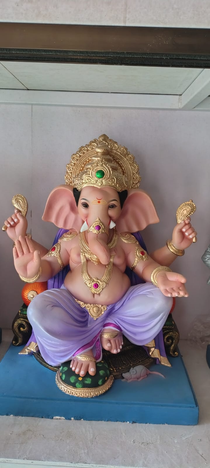 Clay Ganesh Idol