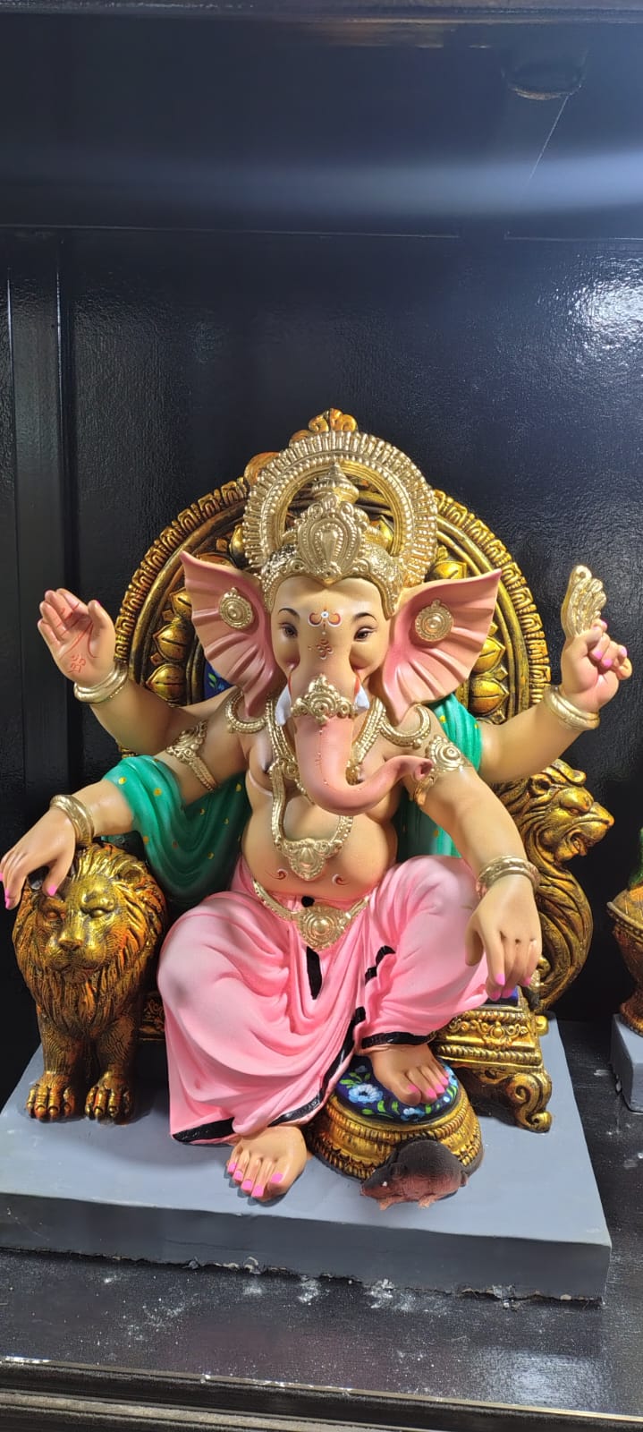 Clay Ganesh Idol