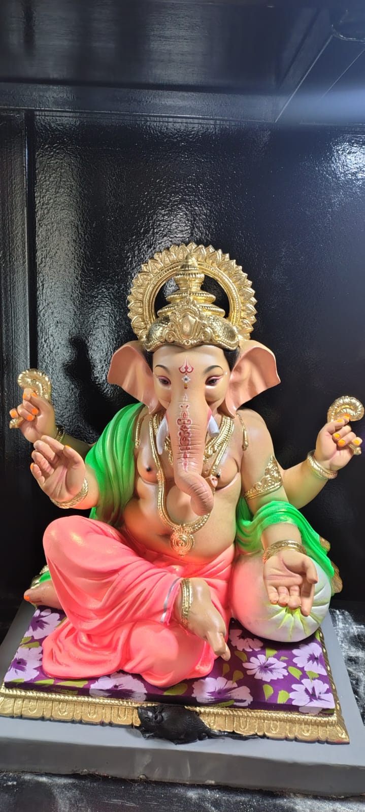 Clay Ganesh Idol