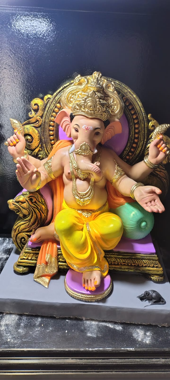 Clay Ganesh Idol