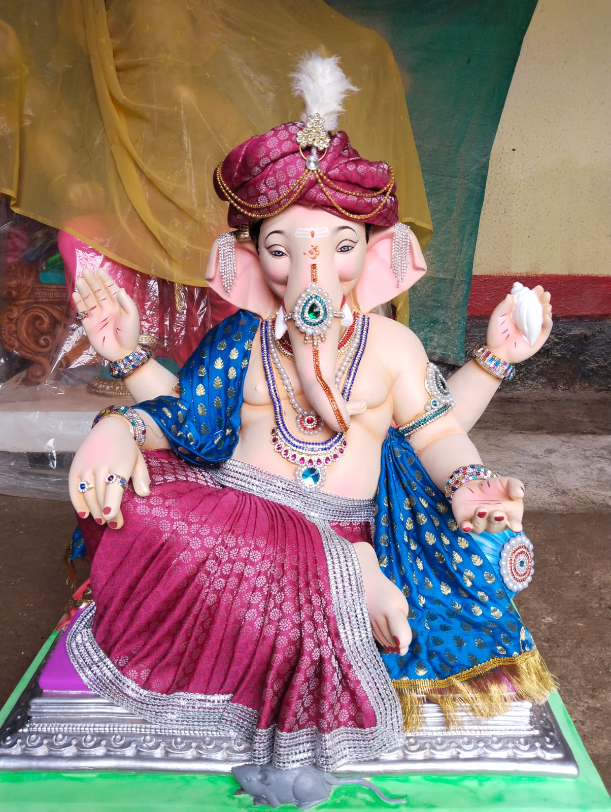 Colorful Ganesh Idol