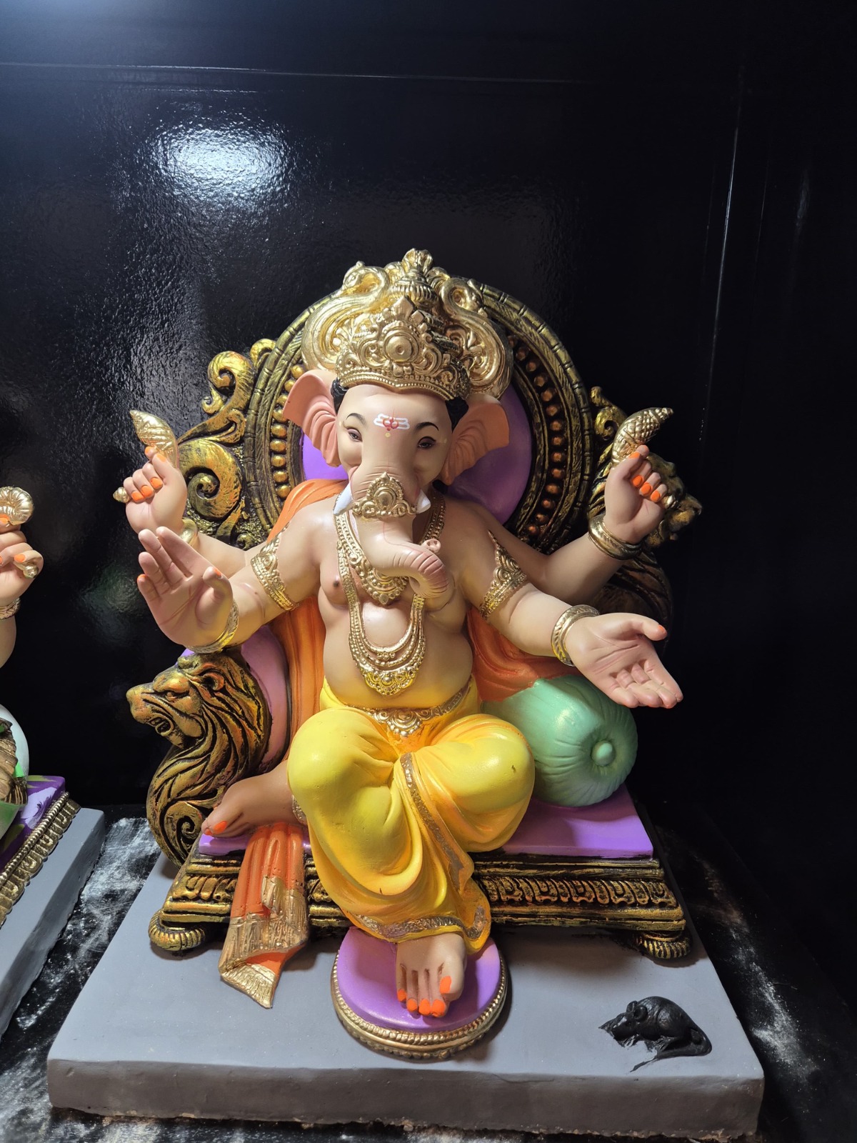 Clay Ganesh Idol