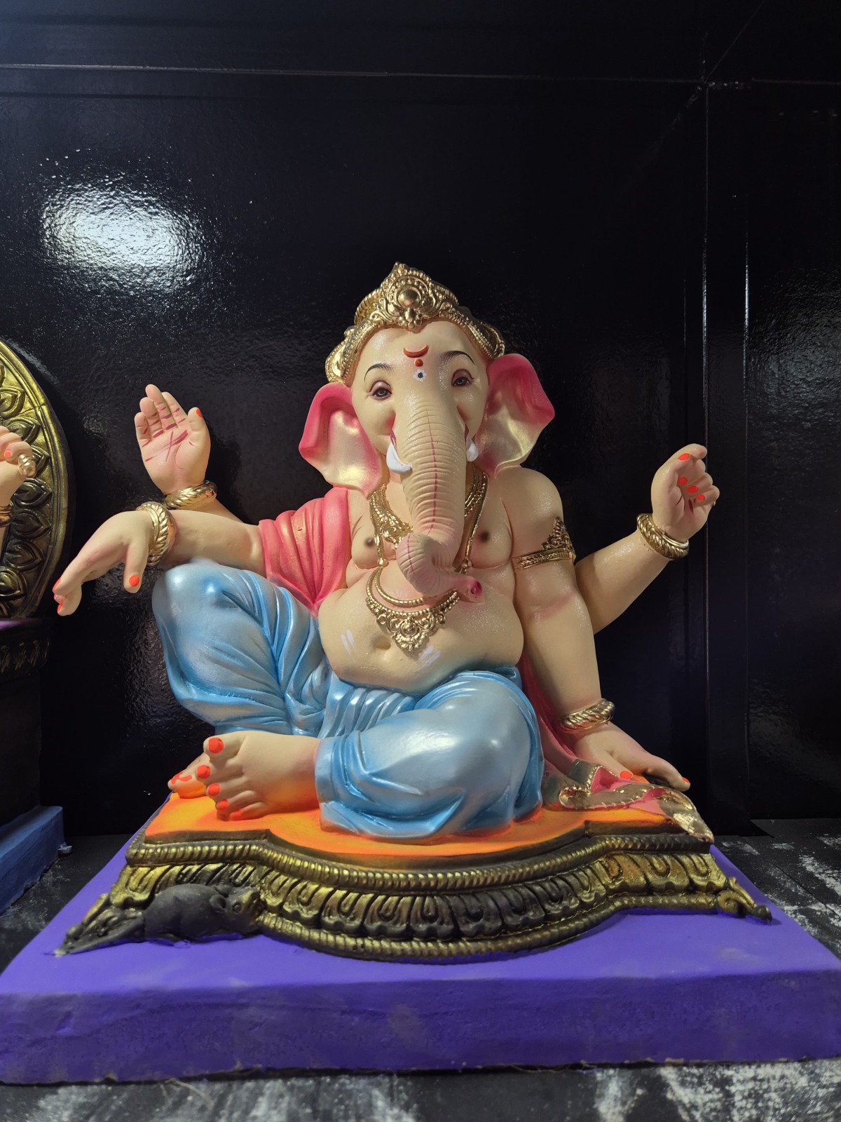 Colorful Ganesh Idol