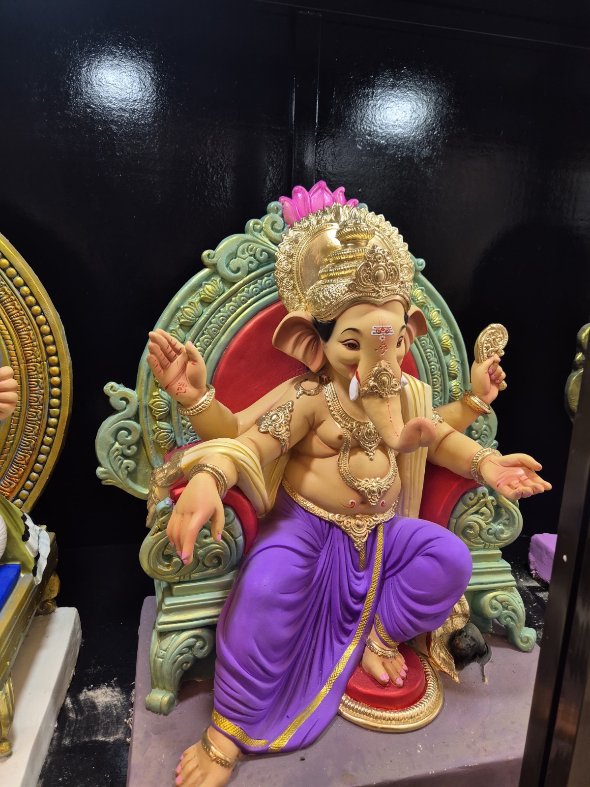 Clay Ganesh Idol