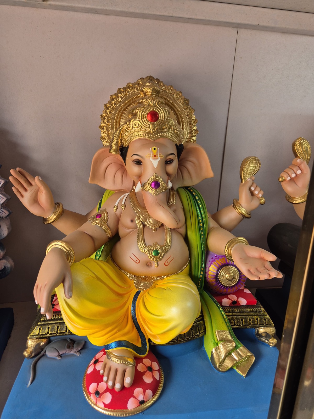 Clay Ganesh Idol